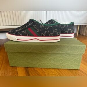 Gucci sneakers men tennis GG JACQUARD BLACK